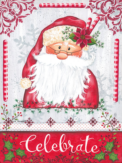 Lisa Kennedy Licensing KEN1274LIC - KEN1274LIC - Celebrate Santa - 0  from Penny Lane