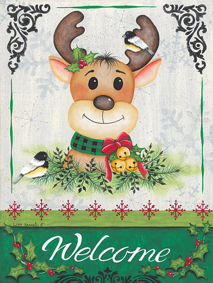 Lisa Kennedy Licensing KEN1276LIC - KEN1276LIC - Reindeer Welcome - 0  from Penny Lane