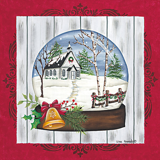 Lisa Kennedy Licensing KEN1281LIC - KEN1281LIC - Church Snow Globe - 0  from Penny Lane