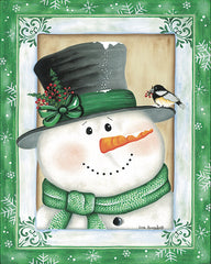 KEN1315 - Chickadee & Snowman - 12x16