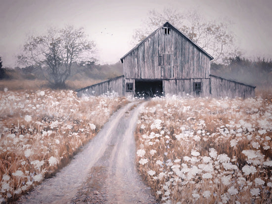 Lori Deiter LD3703 - LD3703 - Reclaimed Beauty - 16x12 Photography, Fall, Farm, Barn, Landscape, Wildflowers, Road, Trees from Penny Lane