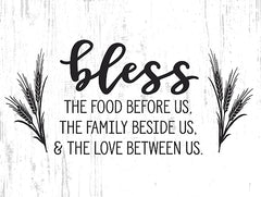 LET1147 - Bless the Food Before Us - 16x12