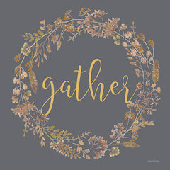 LET743 - Gather Wreath - 12x12