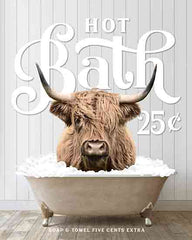 LET977 - Highland Hot Bath - 12x16