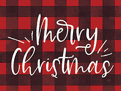 LUX117LIC - Merry Christmas on Plaid   - 0