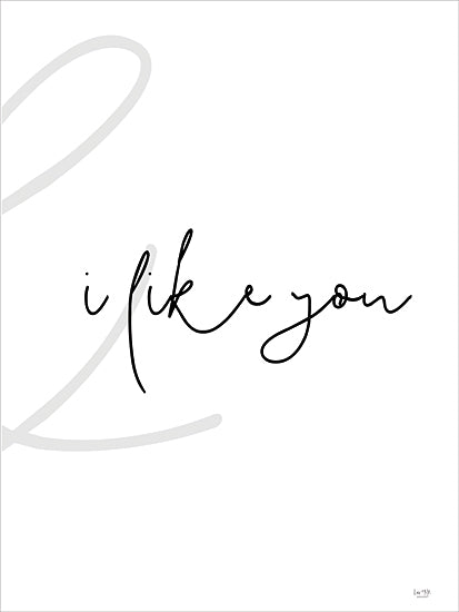 Lux + Me Designs LUX957 - LUX957 - I Like You  Set 2 of 2 - 12x16 Inspirational, Bedroom, Spouses, I Like You, Typography, Signs, Textual Art, Diptych, White Background from Penny Lane