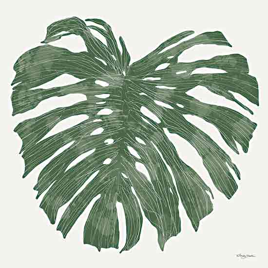 Molly Mattin MAT160 - MAT160 - Tropical Philodendron - 12x12 Tropical, Leaf, Philodendron Leaf, Greenery from Penny Lane