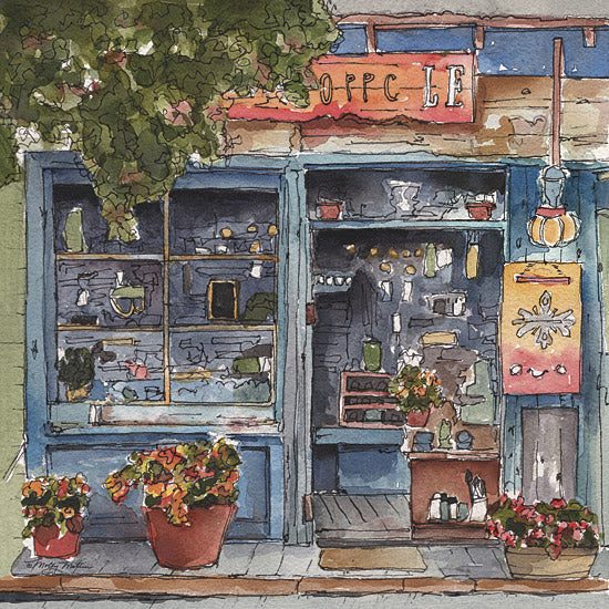 Molly Mattin MAT234 - MAT234 - Flower Shop - 12x12 Flower Shop, Abstract, Flowers, Potted Flowers, Signs, Shelves, Products, Front Porch from Penny Lane