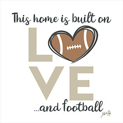 MAZ5957 - Love and Football - 12x12