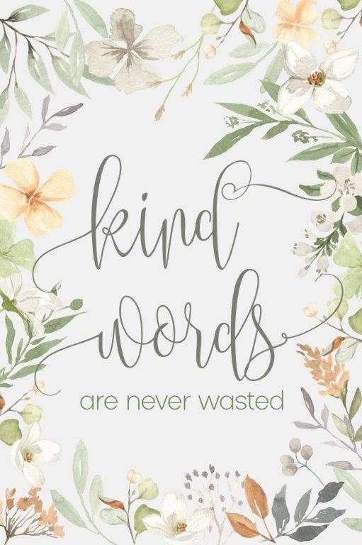 MOL2759 - Kind Words - 12x18