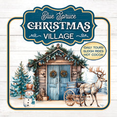 MOL2807 - Christmas Village - 12x12