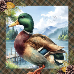 ND576 - Woodland Retreat Duck - 12x12