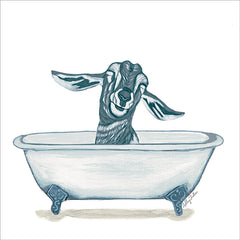 AJ246 - Goat in Tub - 12x12