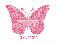 ALP2861 - Pretty in Pink Butterfly - 16x12