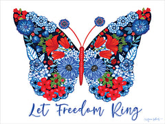 ALP2862 - Let Freedom Ring Butterfly - 16x12