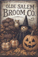 ANT164 - Olde Salem Broom Co. - 12x18