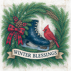 ANT246 - Winter Blessings Wreath - 12x12