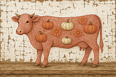 ANT284 - Harvest Cow - 18x12