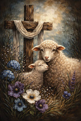 ANT387 - Beneath the Cross - 12x18