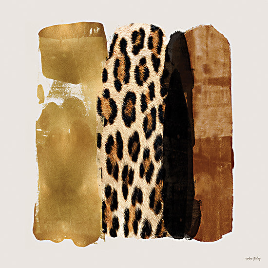 Amber Sterling AS355 - AS355 - Safari Stripes - 12x12 Abstract, Safari,  Stripes, Animals Prints, Tan, Brown, Black, White Border, Contemporary from Penny Lane