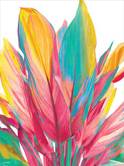 AS439 - Colorful Tropical Leaves - 12x16