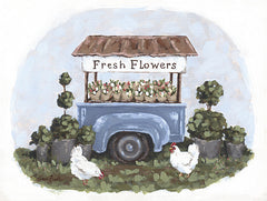 BAKE392 - Farm Fresh Flower Stand - 16x12