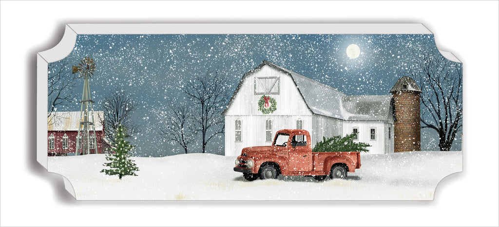 Billy Jacobs  - BJ1194SS - Winter on the Farm - Penny Lane Fine Art