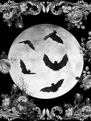 BLUE549 - Halloween Bats - 12x16