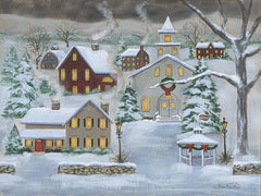 BR669 - Willow Creek Village at Christmas     - 16x12