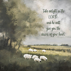 BRAD111 - Take Delight in the Lord - 12x12