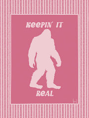 BRAD206 - Keepin' It Real Bigfoot - Pink - 12x16
