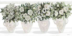 CIN4197 - White Floral Welcome - 18x9
