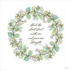 CIN4438 - The Lord Stood with Me Wreath - 12x12