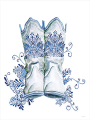 CIN4468 - Indigo Bloom Boots - 12x16