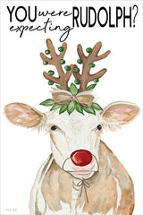 CIN4737 - Were You Expecting Rudolph Christmas Cow - 12x16