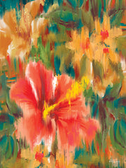 CTD450 - Ikat Hibiscus - 12x16