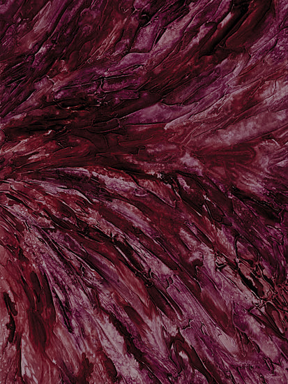 Cat Thurman Designs CTD460 - CTD460 - Burgundy Mood - 16x12 abstract, texture, fluid, marbled, swirls, vibrancy, depth, moody, painterly, digital painting, red from Penny Lane