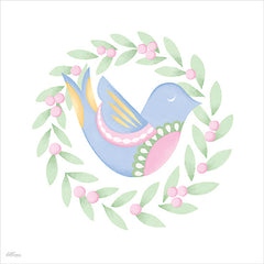 CTD465 - Pastel Christmas Dove - 12x12