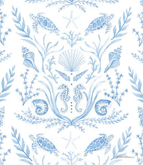 DS2429 - Mirrored Seaside Pattern - 12x16