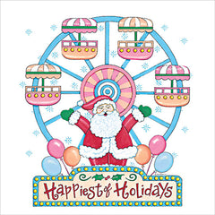 DS2456 - Happiest of Holidays Ferris Wheel - 12x12