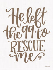 DUST1283 - He Left the 99 to Rescue Me - 12x16