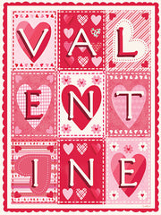 ET664 - Heart Valentine - 12x16
