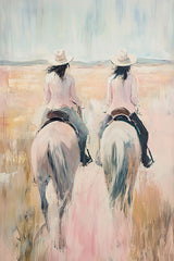 HK420 - Cowgirls    - 12x18