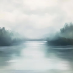 HK579 - Hazy Waterway - 12x12