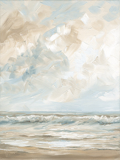 Georgia Janisse JAN364 - JAN364 - Ocean Calling 2 - 12x16 green bathroom vanity, interior decor, farmhouse bath, mirrors, sink, home design from Penny Lane