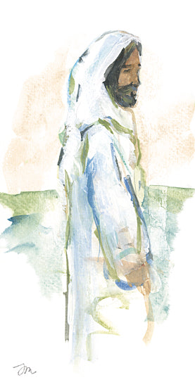 Jessica Mingo JM598 - JM598 - Jesus - 9x18 Religious, Jesus, Portrait, Watercolor, Abstract from Penny Lane