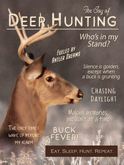 LD4102 - The Joy of Deer Hunting - 12x16
