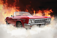 LD4104 - Flaming Impala - 18x12