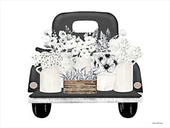 LET1270 - Truckload of Flowers   - 16x12