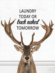LET1336 - Buck Naked - 12x16